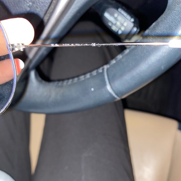 Authentic Purple flash Rayban aviators 58mm - Picture 6 of 6